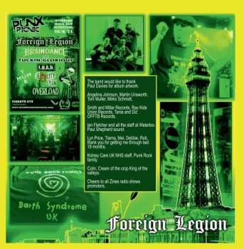 CD Foreign Legion:  Live And Loud At Waterloo, Blackpool 447191