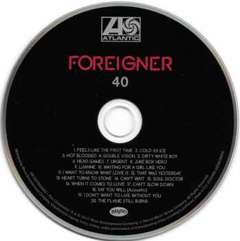 CD Foreigner: 40 152212