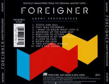 CD Foreigner: Agent Provocateur