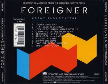 CD Foreigner: Agent Provocateur