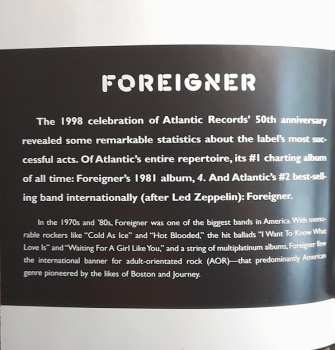 CD Foreigner: Foreigner