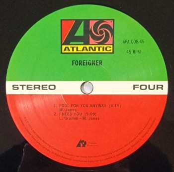 2LP Foreigner: Foreigner LTD | NUM