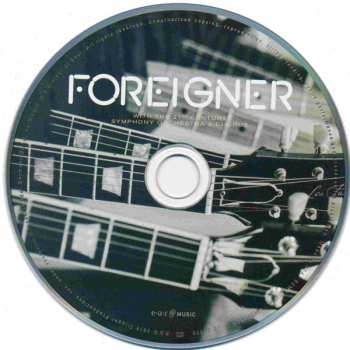 CD Foreigner:  Foreigner With The 21st Century Symphony Orchestra & Chorus  LTD 40575