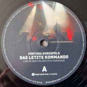 2LP Fortuna Ehrenfeld: Das Letzte Kommando - Live in der Kölner Philharmonie 496007