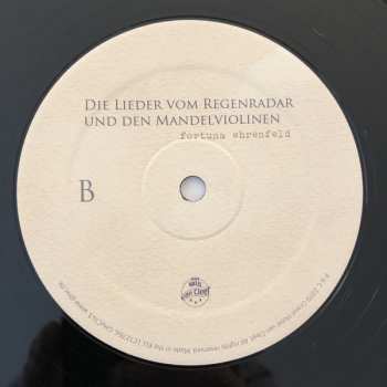 LP Fortuna Ehrenfeld: Die Lieder Vom Regenradar Und Den Mandelviolinen 132040