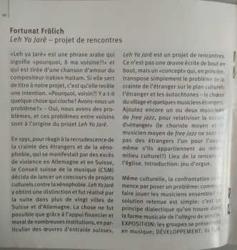 CD Fortunat Frölich: Leh Ya Jarè 478223