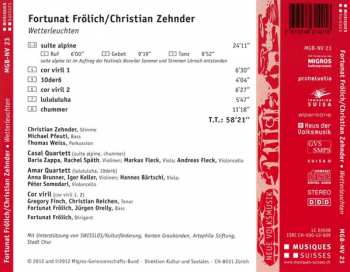 CD Fortunat Frölich: Wetterleuchten 120384