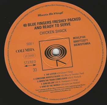 LP Chicken Shack: Forty Blue Fingers, Freshly Packed And Ready To Serve 514