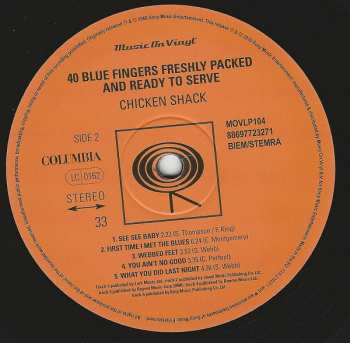 LP Chicken Shack: Forty Blue Fingers, Freshly Packed And Ready To Serve 514
