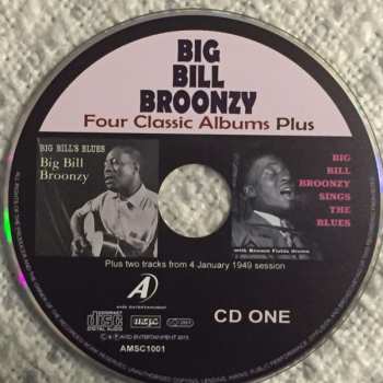 2CD Big Bill Broonzy: Four Classic Album Plus 277078