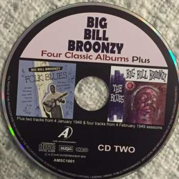 2CD Big Bill Broonzy: Four Classic Album Plus 277078