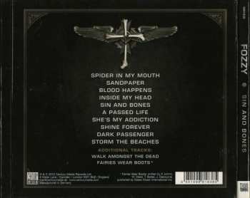 CD Fozzy: Sin And Bones LTD | DIGI 32656