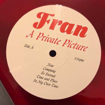 LP Fran: A Private Picture LTD | PIC | CLR 534881