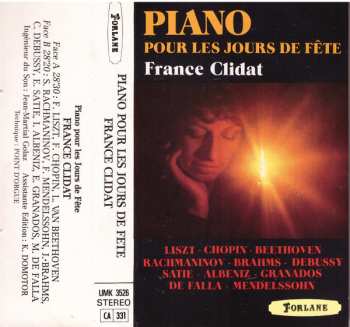 Album France Clidat: Piano Pour Les Jours De Fête