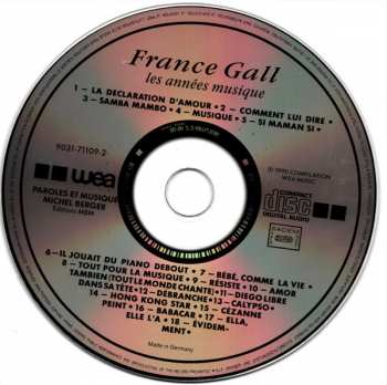 CD France Gall: Les Années Musique 351141