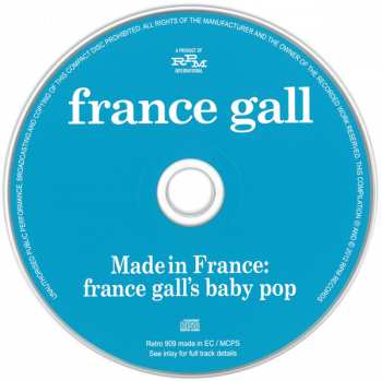 CD France Gall: Made In France : France Gall's Baby Pop 335072