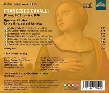 CD Francesco Cavalli: Hymns And Psalms 114766