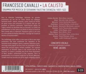 3CD/Box Set Francesco Cavalli: La Calisto 155080