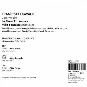 3CD Francesco Cavalli: L'Ipermestra 97076