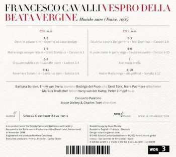 2CD Francesco Cavalli: Vespro Della Beata Vergine 321688
