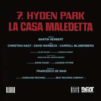LP Francesco De Masi: 7 Hyden Park - La Casa Maledetta LTD 131600