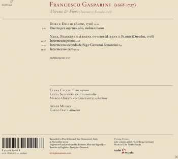 CD Francesco Gasparini: Mirena & Floro (Intermezzi Dresden 1718) 344647