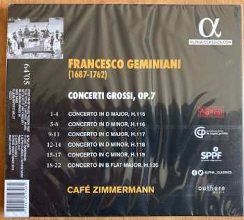 CD Francesco Geminiani: Concerti Grossi, Op.7 179910