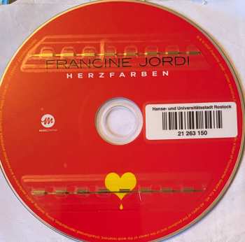 CD Francine Jordi: Herzfarben 417480