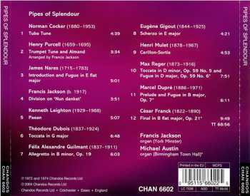 CD Francis Jackson: Pipes Of Splendour 343896