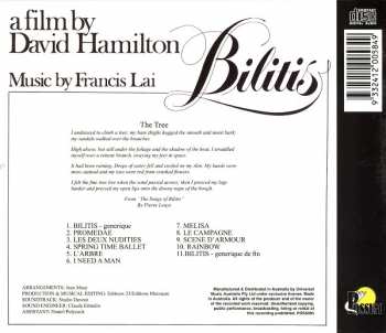 CD Francis Lai: Bilitis 374215