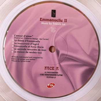 LP Francis Lai: Emmanuelle II - L'Anti Vierge (Original Soundtrack Recording) LTD | CLR 188899