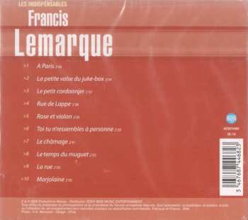 CD Francis Lemarque: Les Indispensables