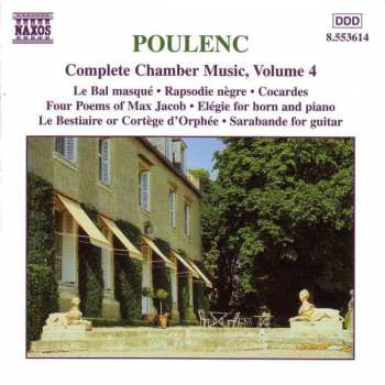 Francis Poulenc: Complete Chamber Music Vol. 4