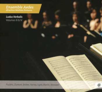 Album Francis Poulenc: Ensemble Aedes - Ludus Verbalis
