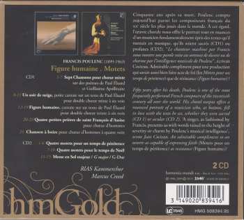 2CD Francis Poulenc: Figure Humaine; Motets 295469
