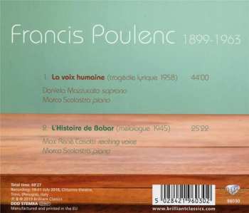 CD Francis Poulenc: La Voix Humaine; L'Histoire De Babar 401527
