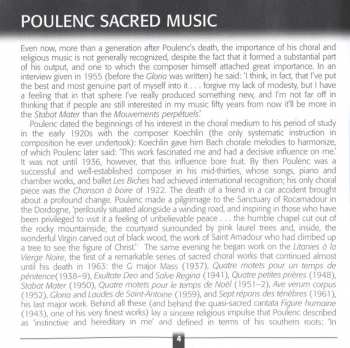 CD Francis Poulenc: Sacred Music 329084