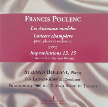 Album Francis Poulenc: Les Animaux Modèles / Concert Champêtre / Improvisations 13, 15