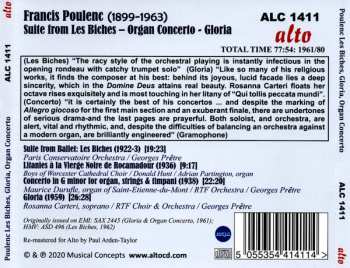 CD Francis Poulenc: Suite From Les Biches - Organ Concerto - Gloria 474524