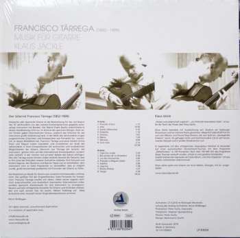 LP Francisco Tárrega: Musik Für Gitarre 343055