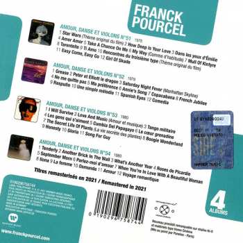 4CD/Box Set Franck Pourcel: Coffret 2021 4 Albums 119249