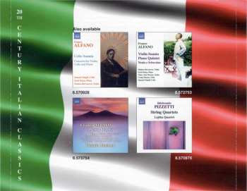 CD Franco Alfano: Complete String Quartets 497476