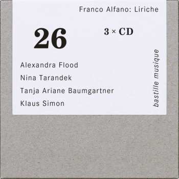 Album Franco Alfano: Intregale Delle Liriche