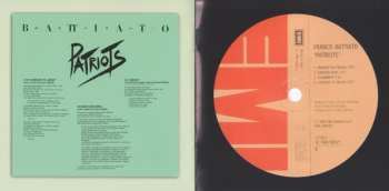 CD Franco Battiato: Patriots