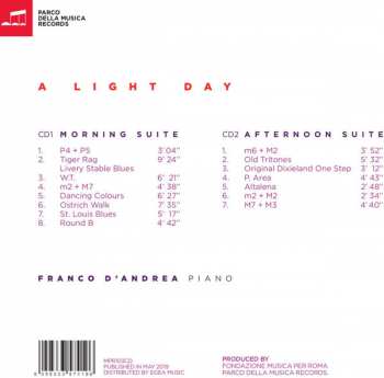 2CD Franco D'Andrea: A Light Day 320719