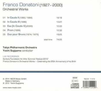 CD Franco Donatoni: Orchestral Works 291086