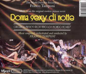CD Franco Tamponi: Donna Sexy Di Notte (Original Musics From Mino Loy Mondo Movies) 243353