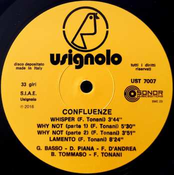 LP Franco Tonani: Confluenze LTD