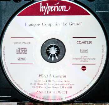 CD François Couperin: Couperin Keyboard Music 3 121137