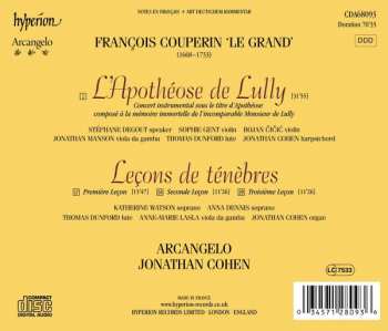 CD François Couperin: L'Apothéose Ee Lully - Leçons De Ténèbres À Une Et À Deux Voix 337975